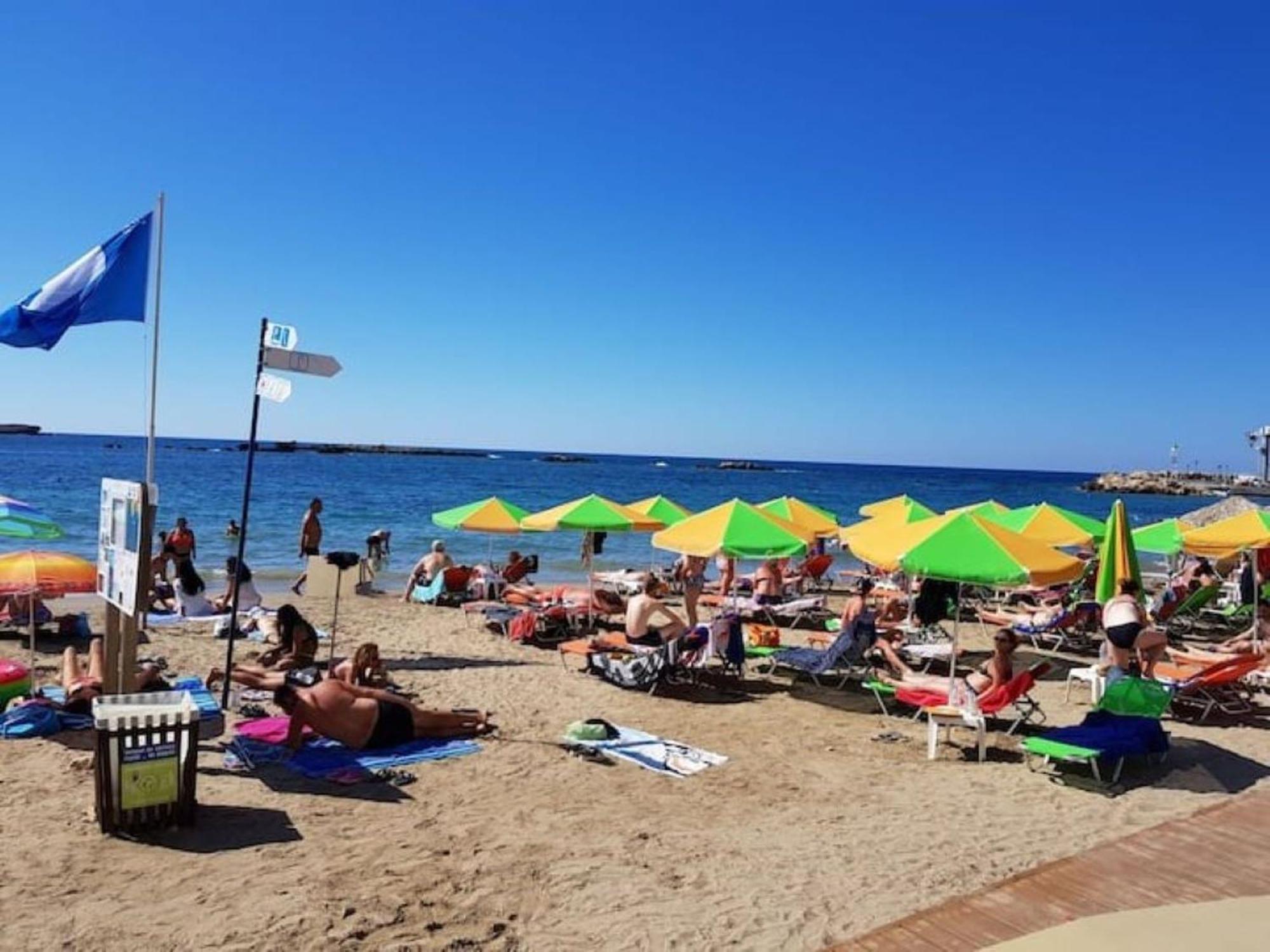 Sun Beach Apartments In Chania 09 11 외부 사진