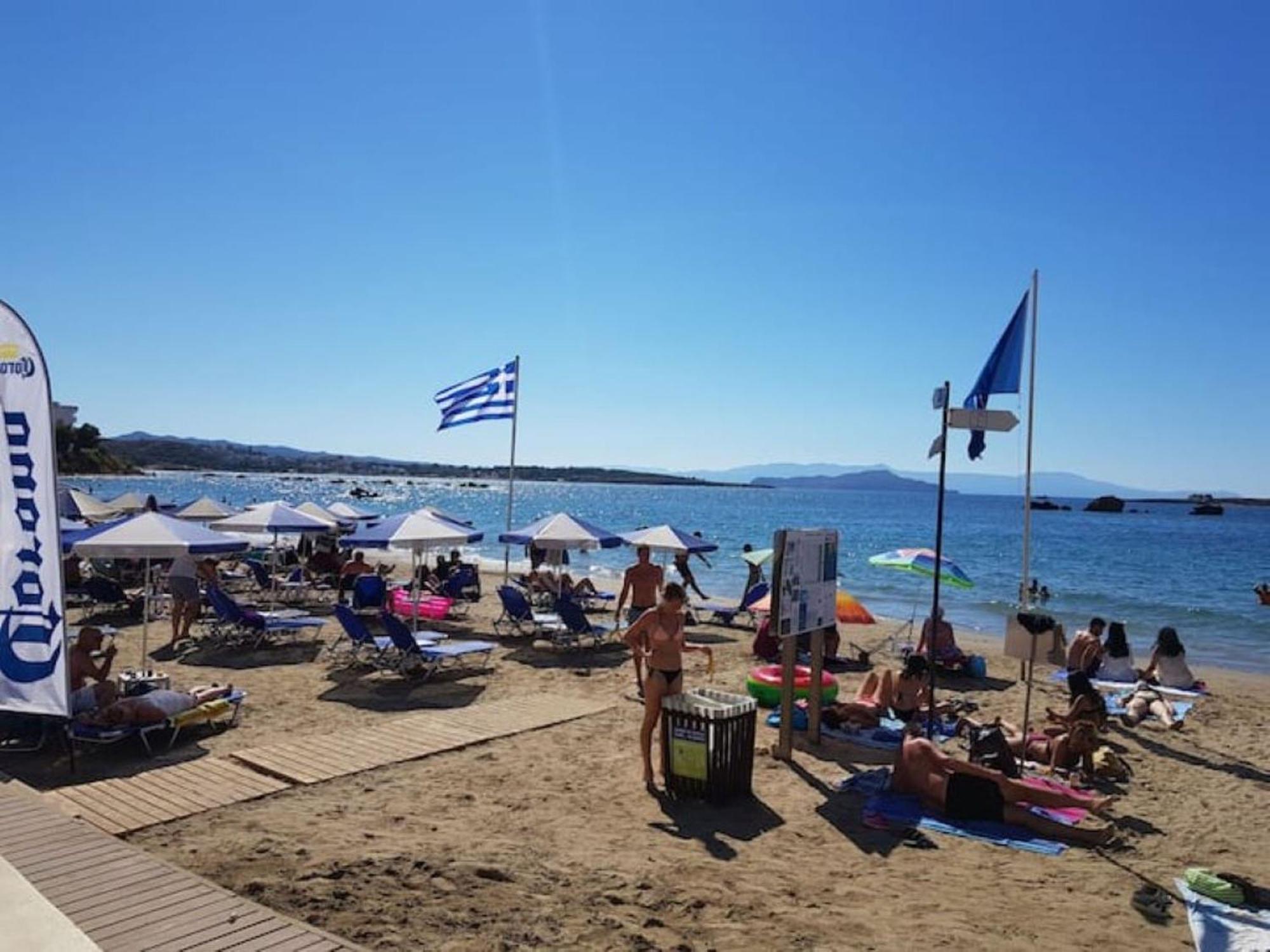 Sun Beach Apartments In Chania 09 11 외부 사진